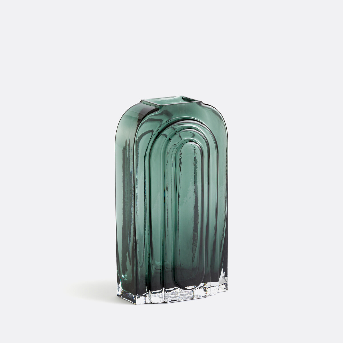 Vase en verre H25 cm, Arkenvia vert, LA REDOUTE INTERIEURS