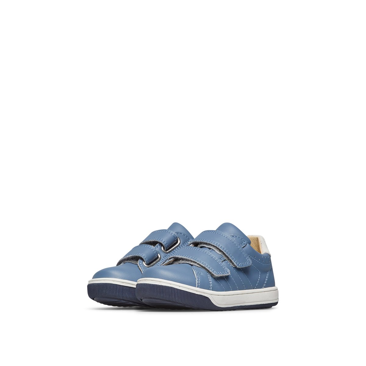 Chaussures en cuir et suède NUME VL. bleu, NATURINO