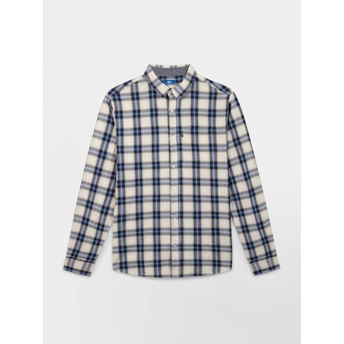 Chemise manches longues JANBOCHE14352 baltique, TBS
