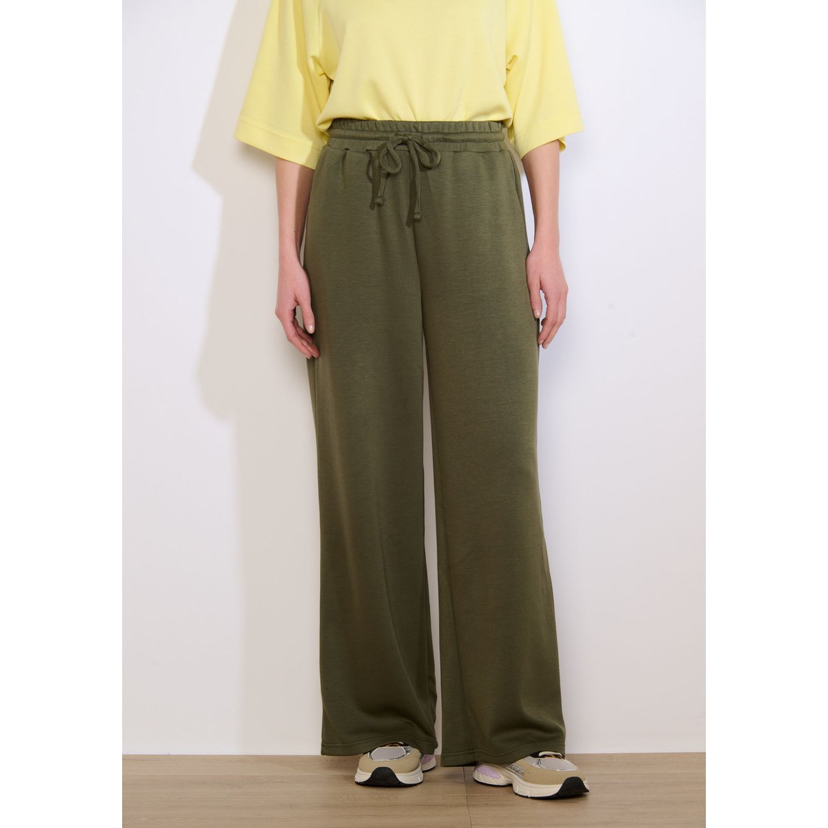 Pantalon jogging ample khaki, LOLALIZA