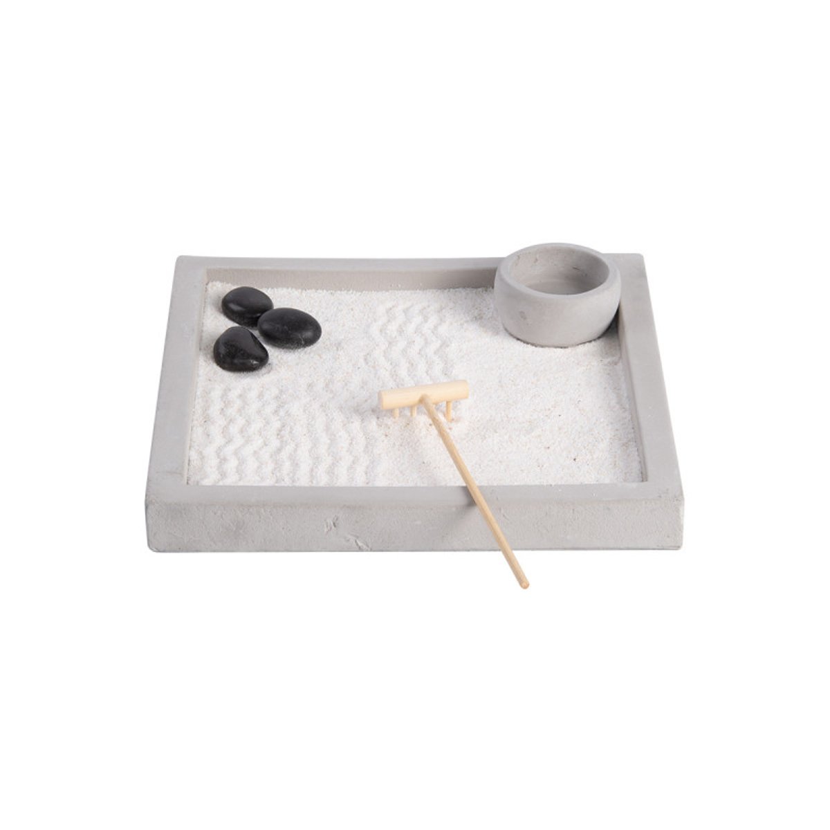 Jardin zen carré 20 x 20 cm multicolour, ESSCHERT DESIGN