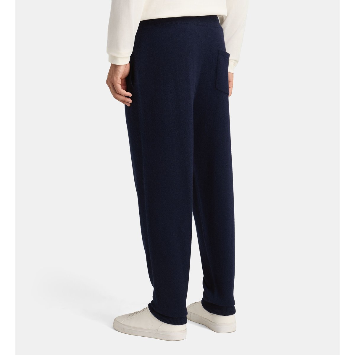 Jogging confort fuselé mojogg cachemire bleu marine, GALERIES LAFAYETTE