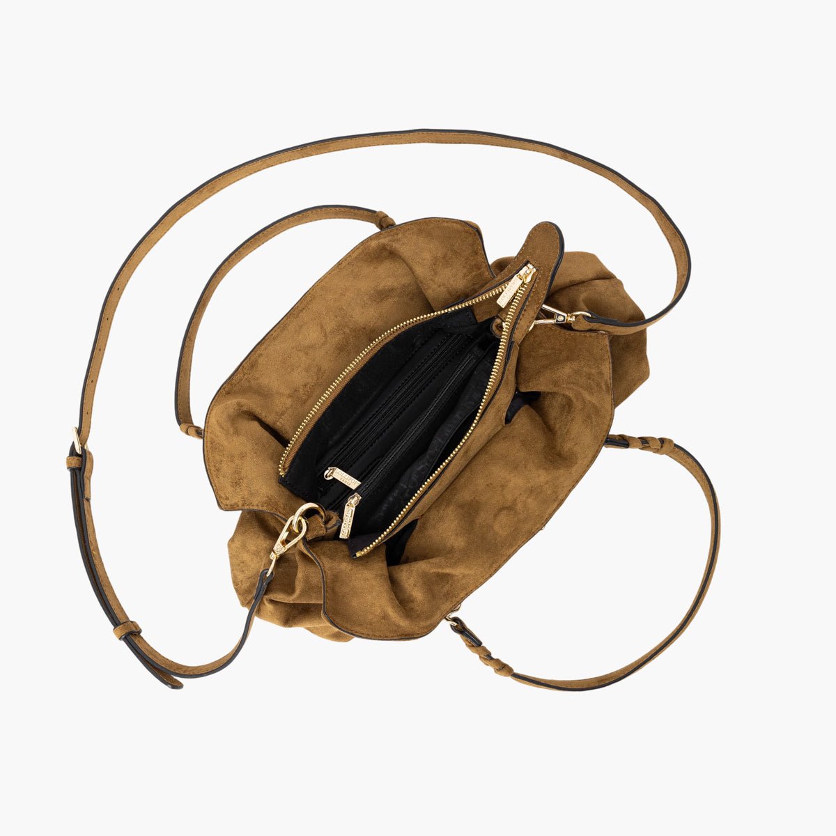 Petit sac shopper S Teana camel,doré, LOLLIPOPS