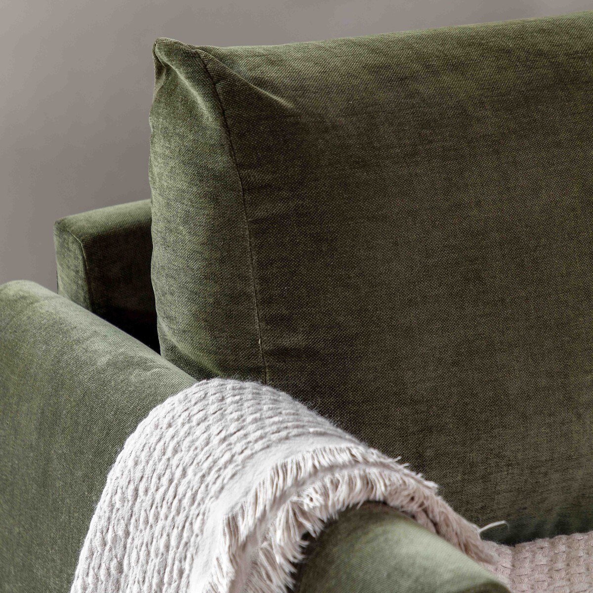 Cromwell Velvet Chenille 3-Seater Sofa seaweed, ÉDITÉ