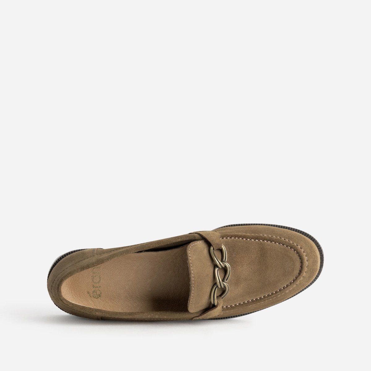 Mocassin en cuir JULIETA tabac, ERAM