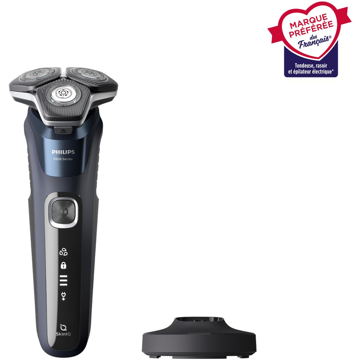 Rasoir électrique Series 5000 S5885/25 bleu, PHILIPS