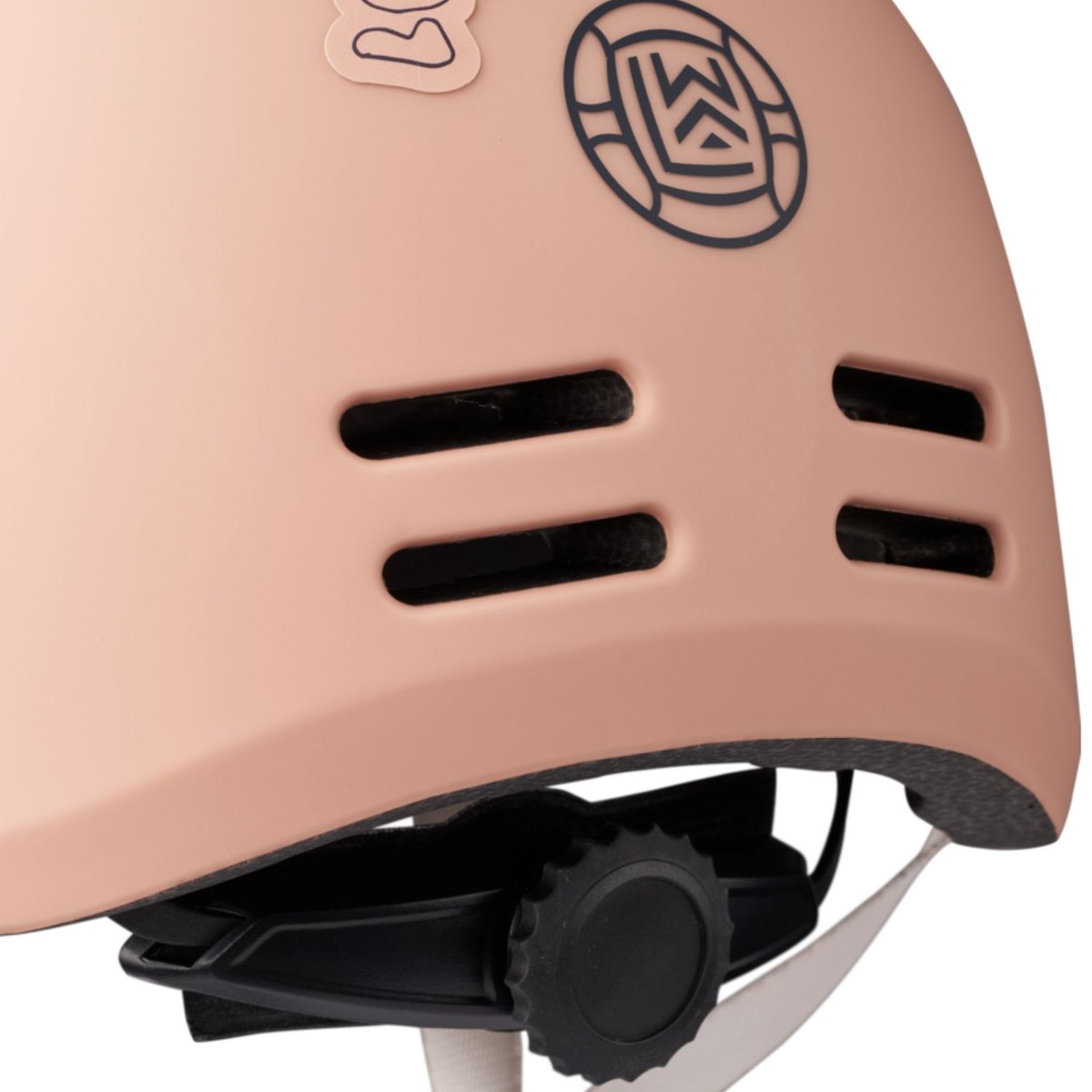 Casque de vélo Milly rose, vert, blanc, LIEWOOD