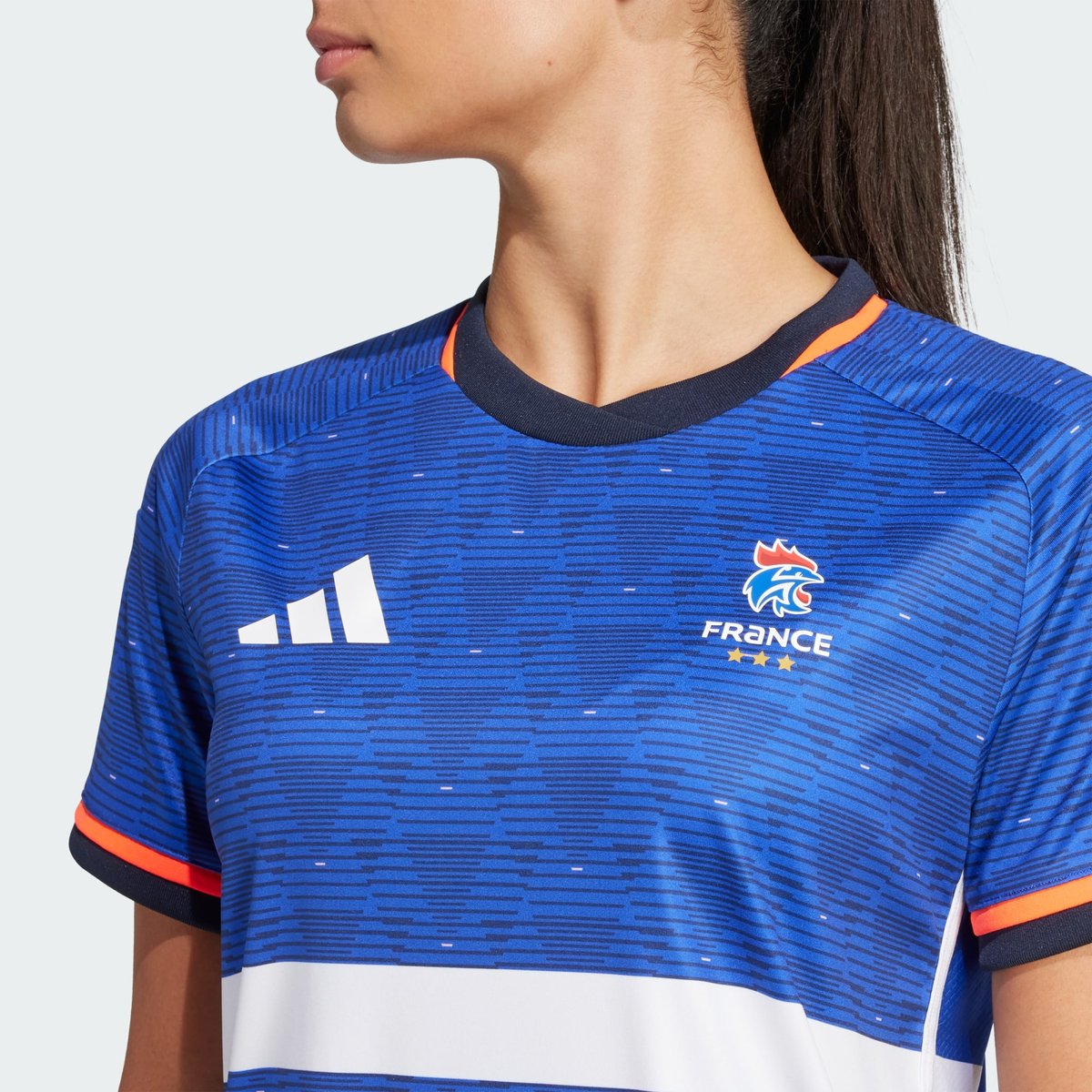 Maillot Équipe De France Handball Replica Maillot Équipe De France Handball Replica semi lucid blue, adidas Performance