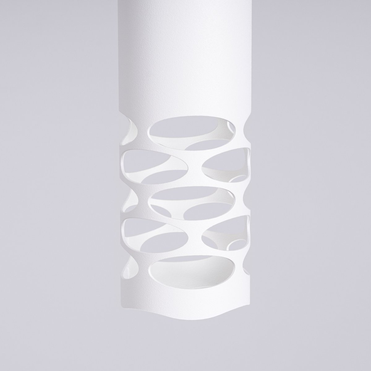 Suspension Acier Blanc GU10 1 Liro blanc, EDEN