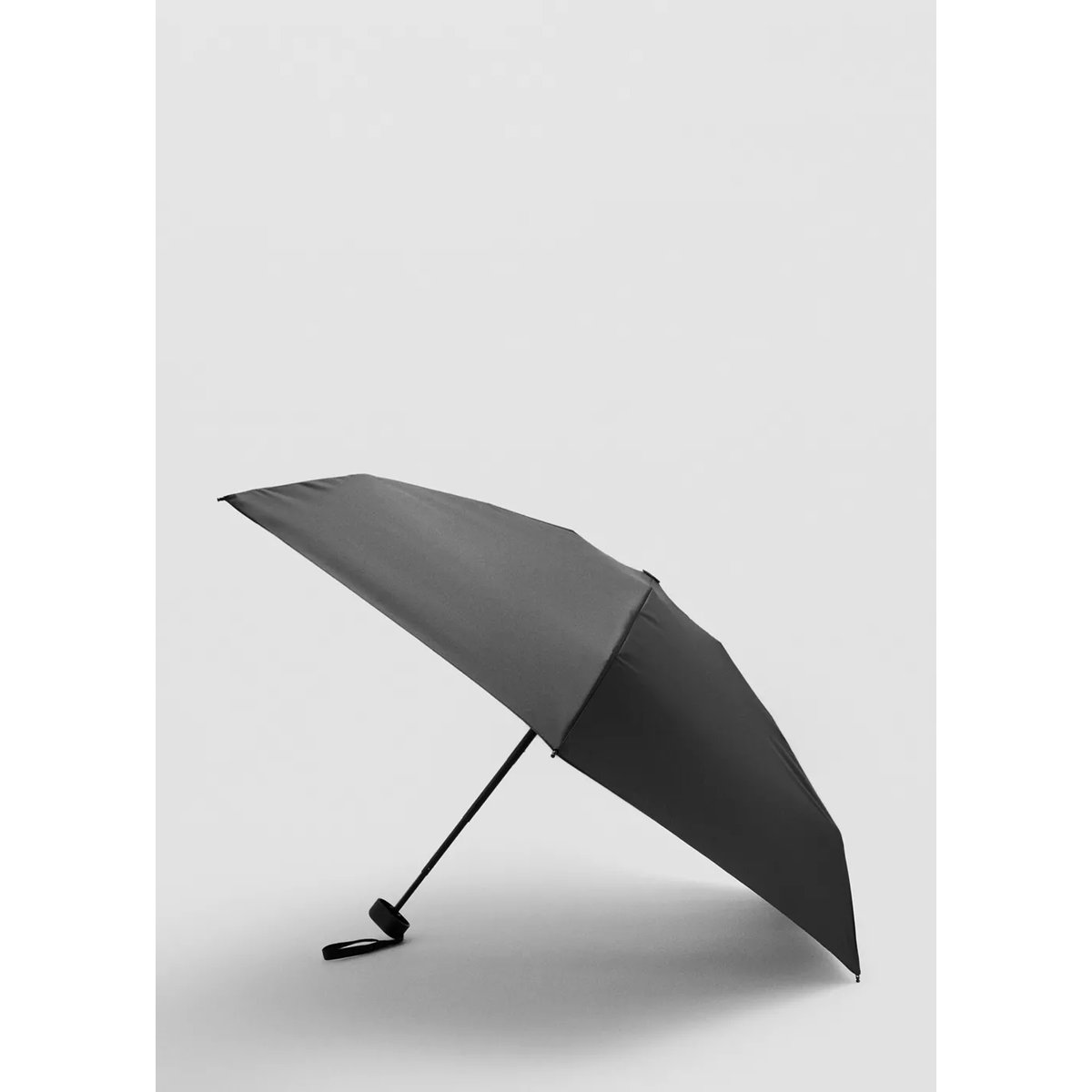 Parapluie pliant mini noir, MANGO