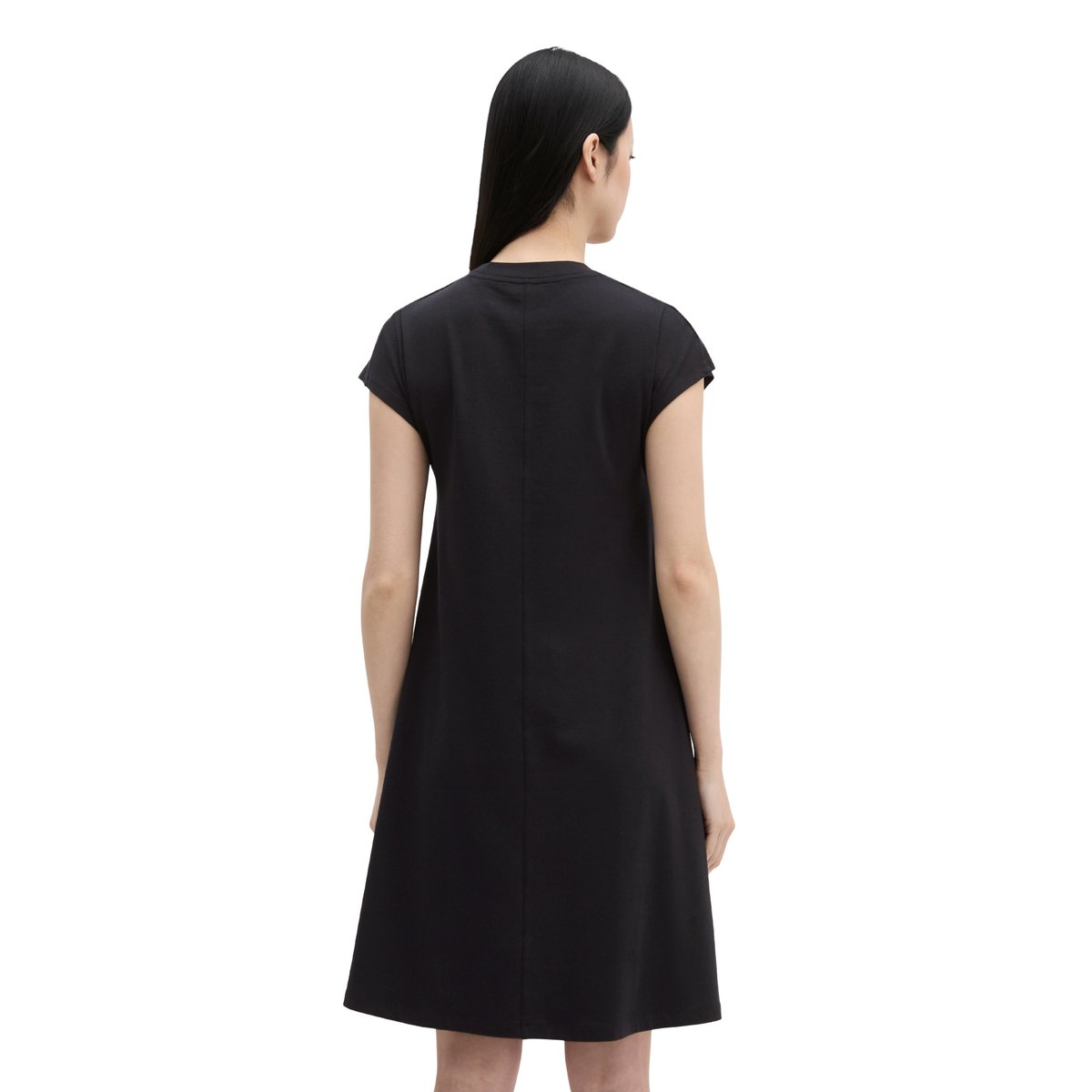 Robe en jersey régulière avec TENCEL™ Modal bleu foncé, MARC O'POLO