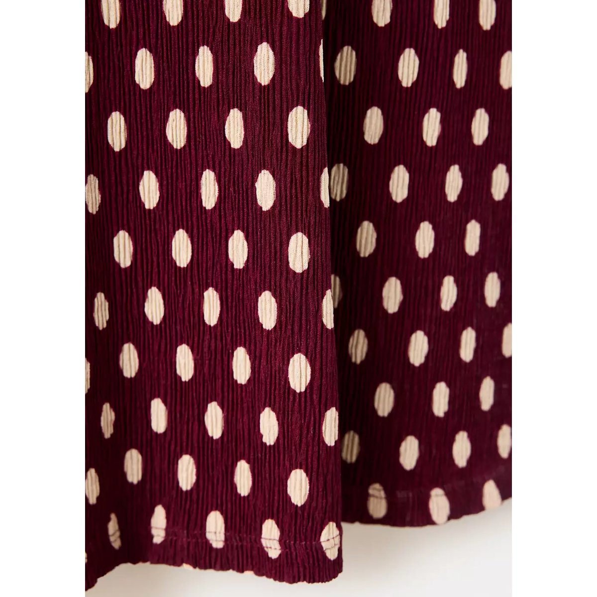Robe pomelp grenat, MANGO