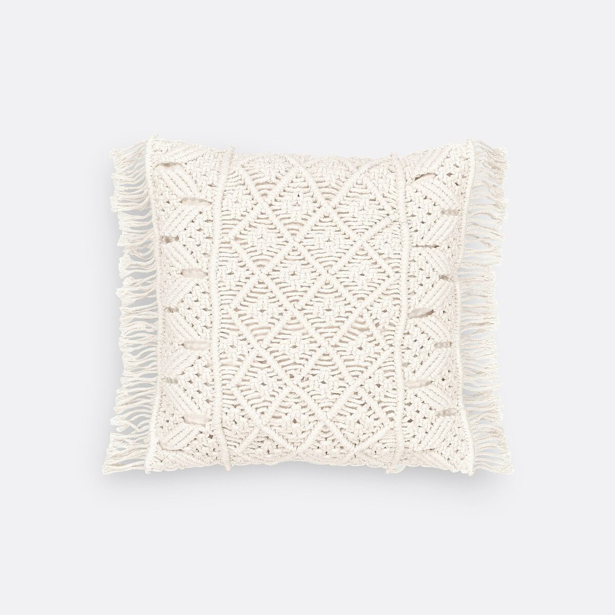 Housse de coussin macramé, Sparta ecru, LA REDOUTE INTERIEURS