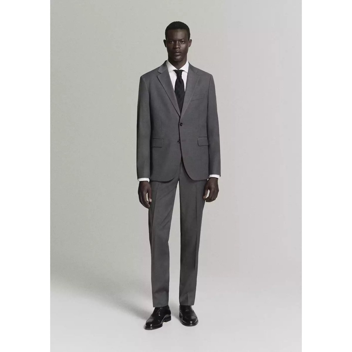 Pantalon costume Milán slim-fit gris, MANGO MAN