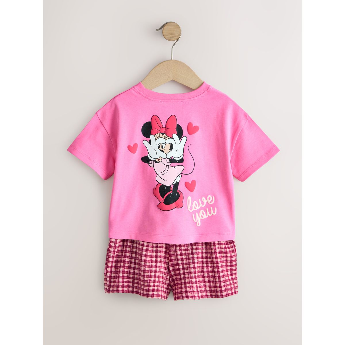 T-shirt et short minnie mouse rose, NEXT