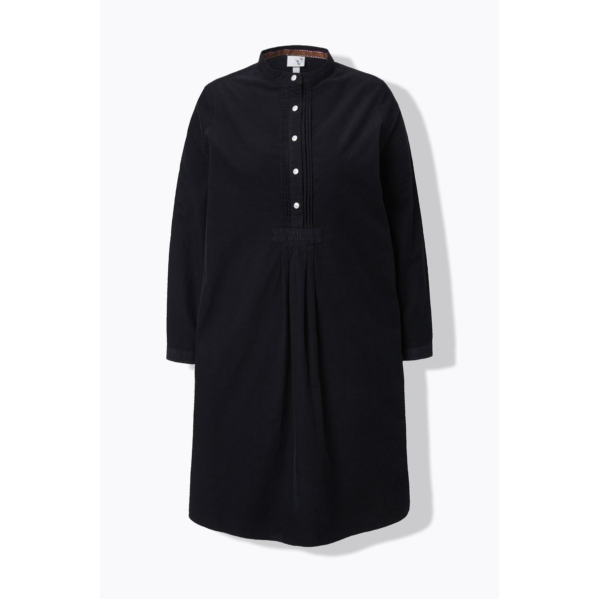 Robe en velours côtelé, passepoils noir, ULLA POPKEN
