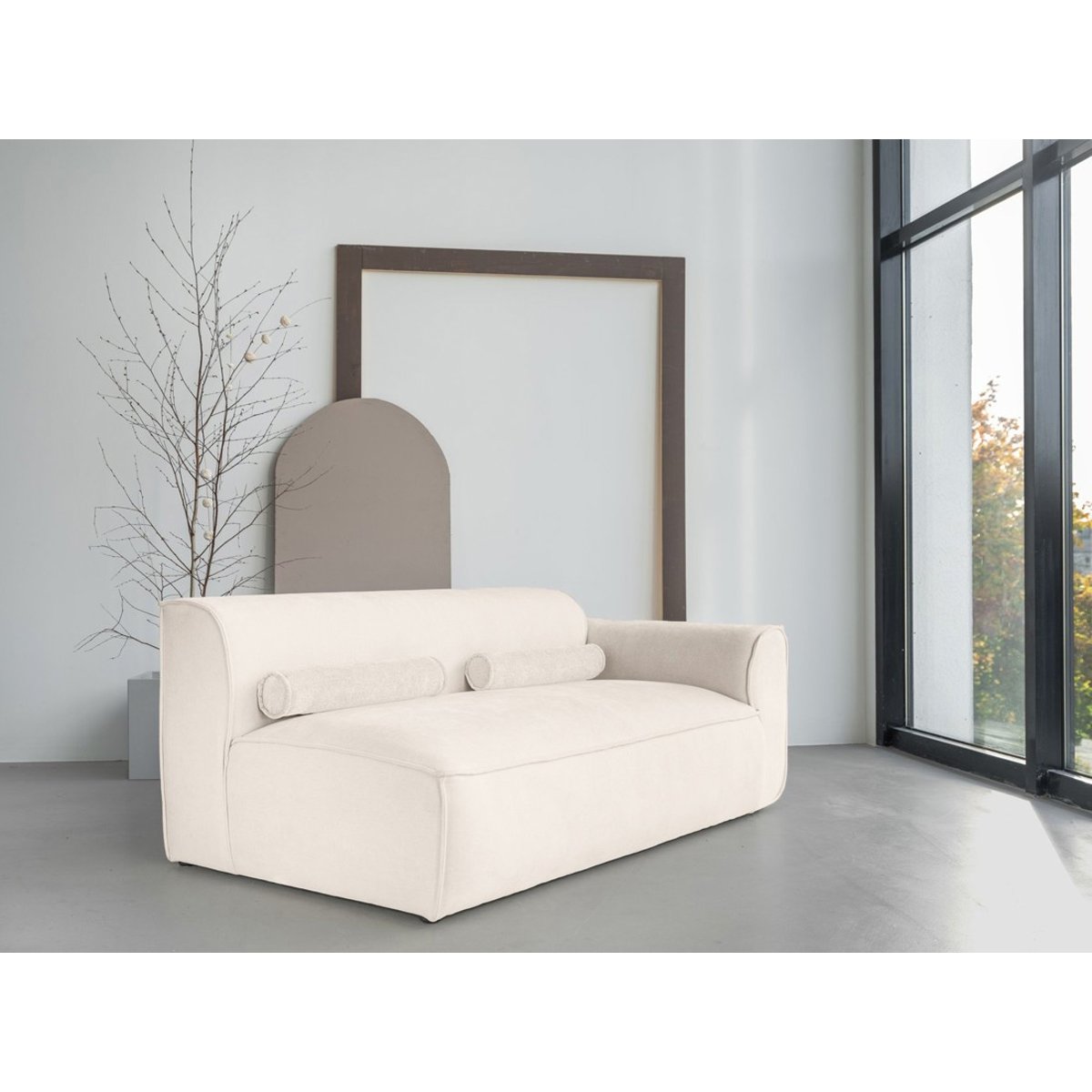 Module d'assise droit - FELIX beige, BEST MOBILIER