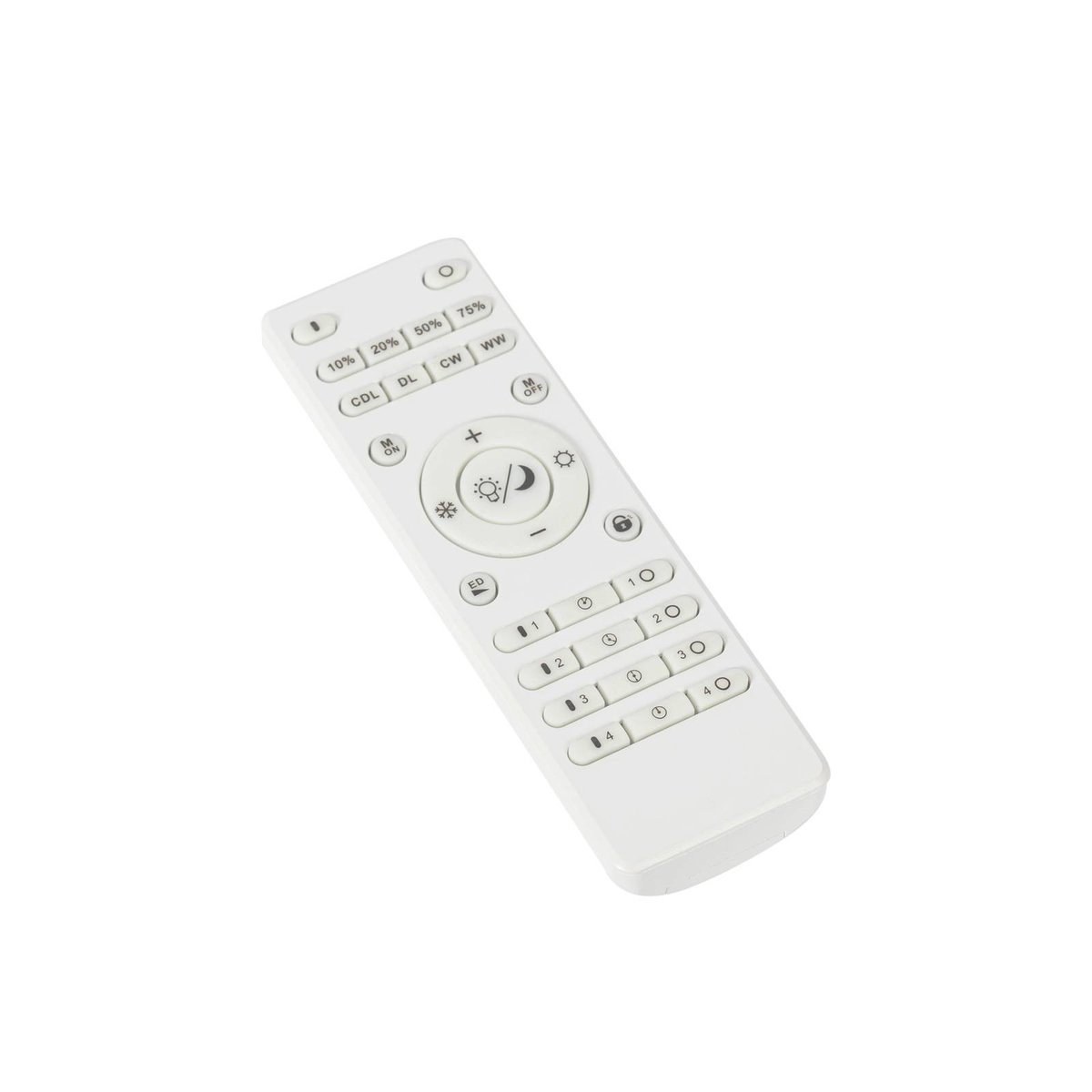 Plafonnier moderneLED, Lamin blanc, LINDBY