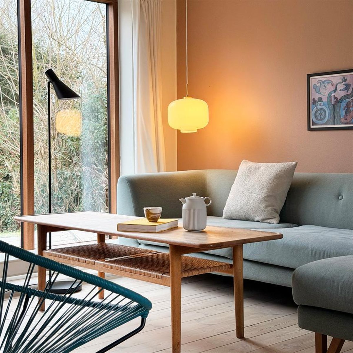 Lampadaire noir DL12 noir, DYBERG LARSEN
