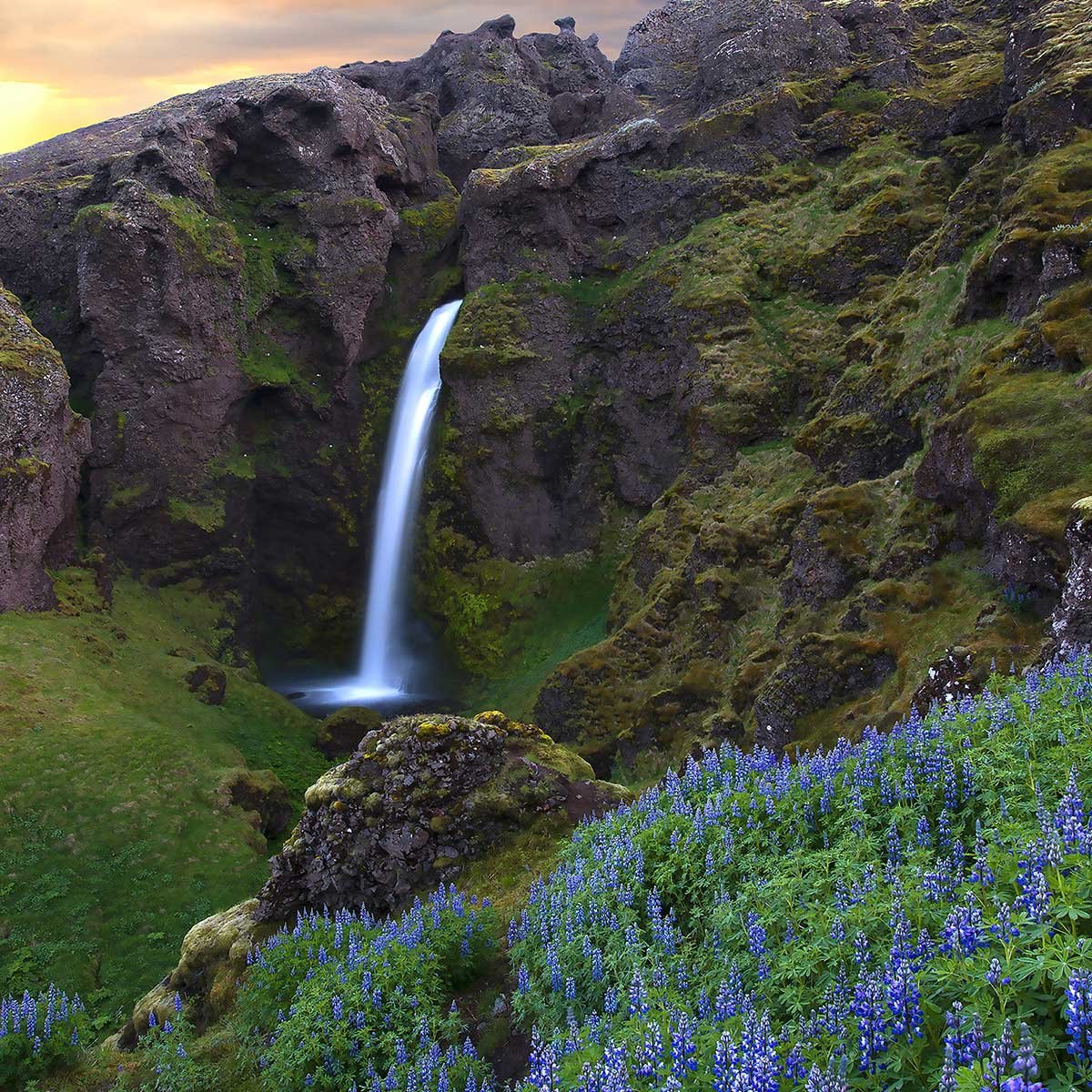 Tableau voyage en islande tableau alu dibond, HEXOA