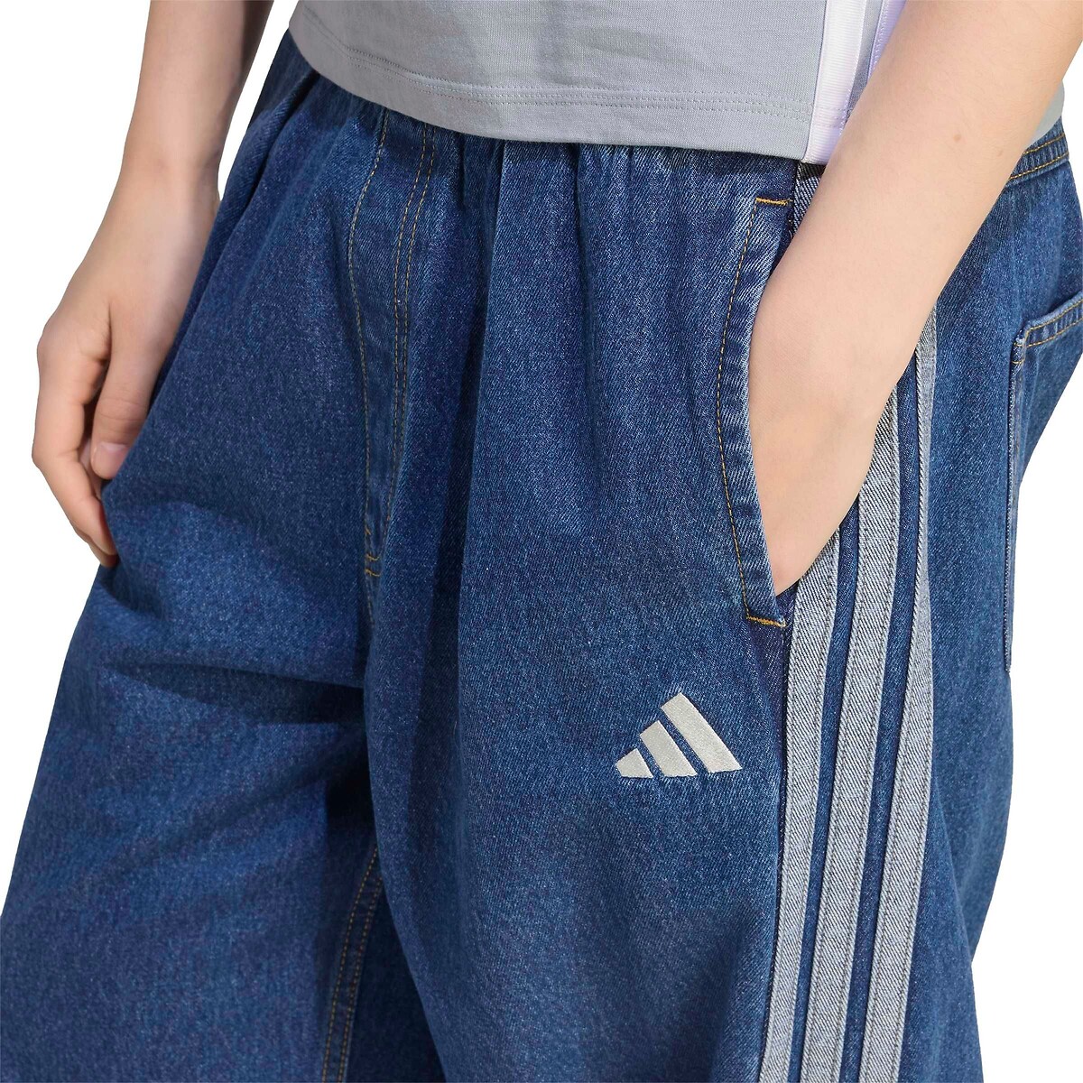 Pantaloni denim denim blu , ADIDAS SPORTSWEAR