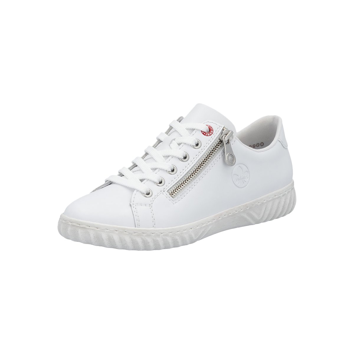 Basket Basse Cuir Manila blanc, RIEKER