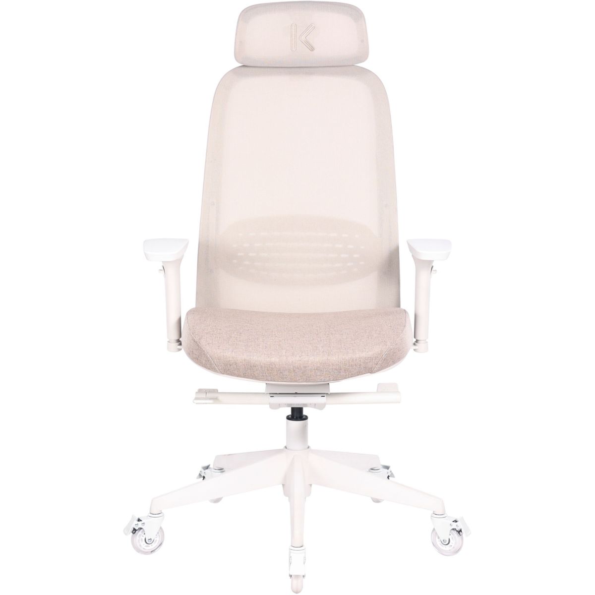 Chaise gaming C15 Ergo Beige Progress couleur unique, SKILLKORP
