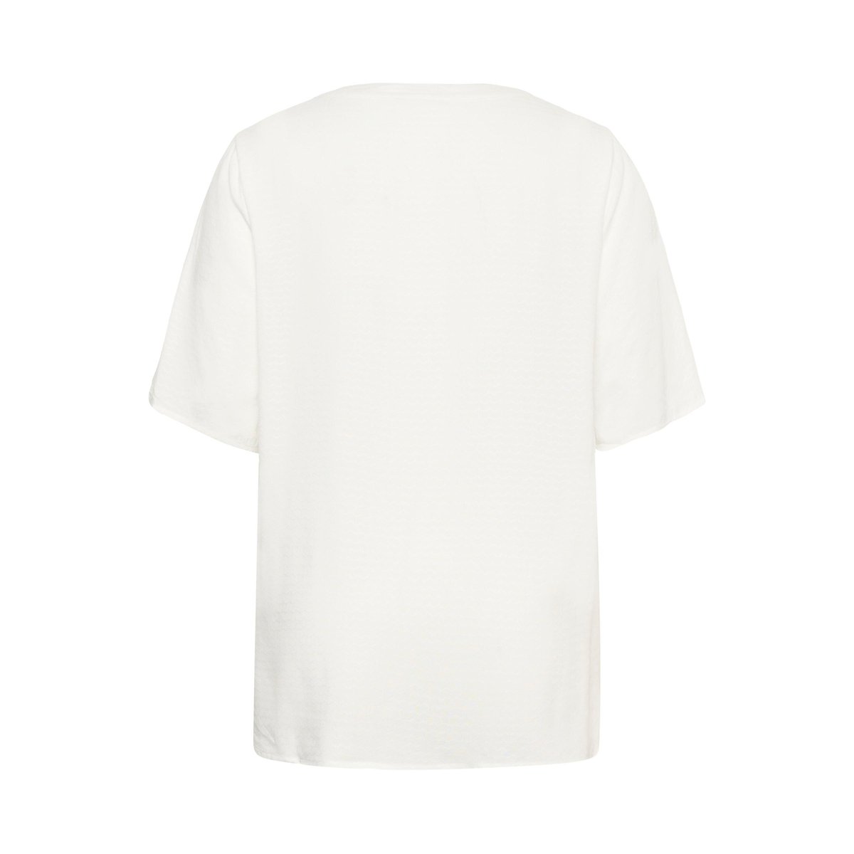 Blouse à manches courtes blanc chalk, KAFFE CURVE