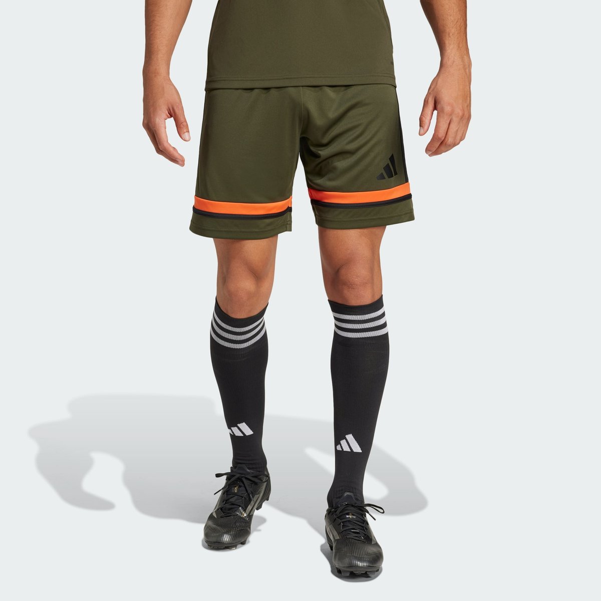 Short Squadra 25 Short Squadra 25 night cargo / black / semi impact orange, adidas Performance