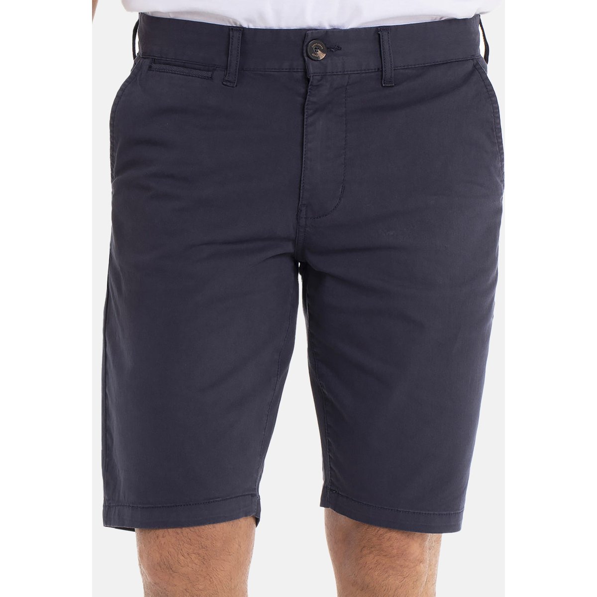 Short coupe regular en coton SAILOR bleu marine, GENTLEMAN FARMER