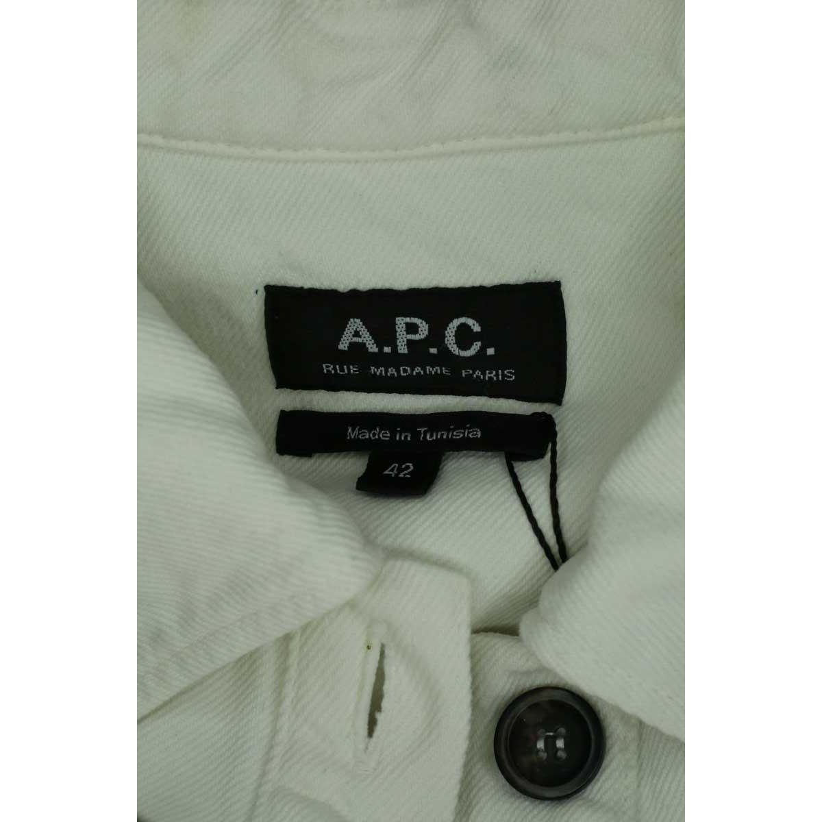 Robe - Très Bon État blanc, APC