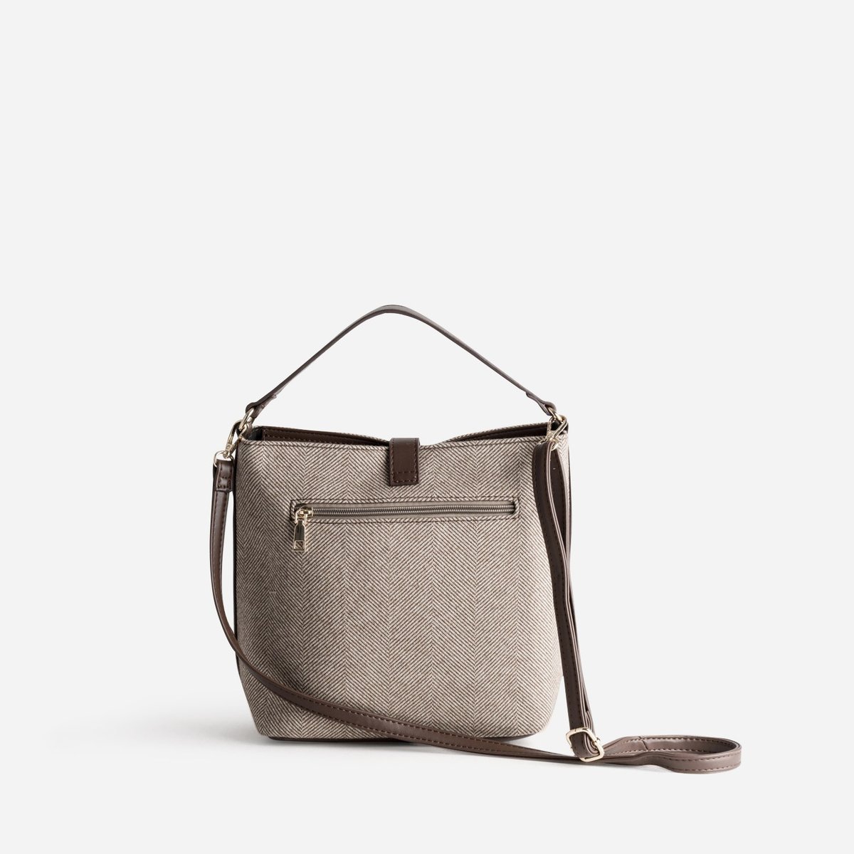 Sac À Main LUBAZ marron, ERAM