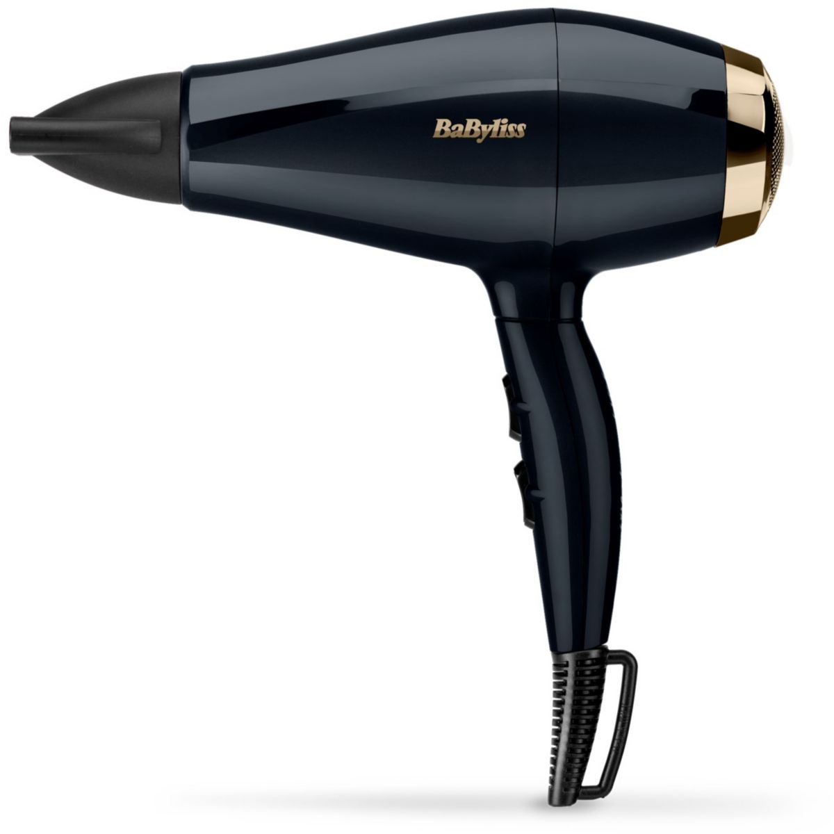 Sèche cheveux professionnel Black Onyx 5911E Made in Italy couleur unique, BABYLISS