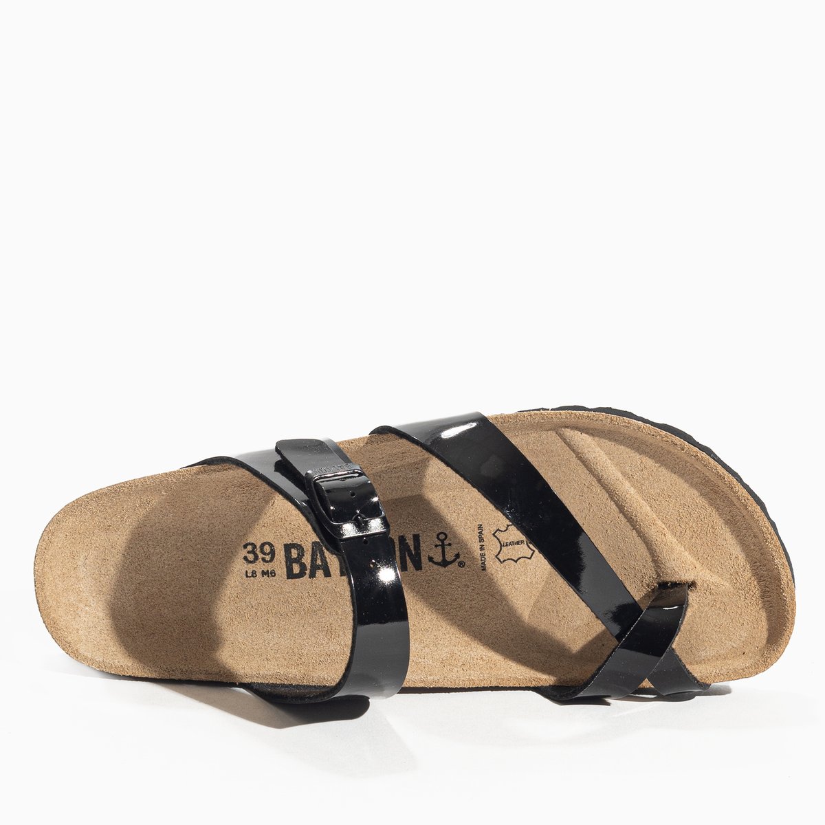 Tongs DIANE noir, BAYTON