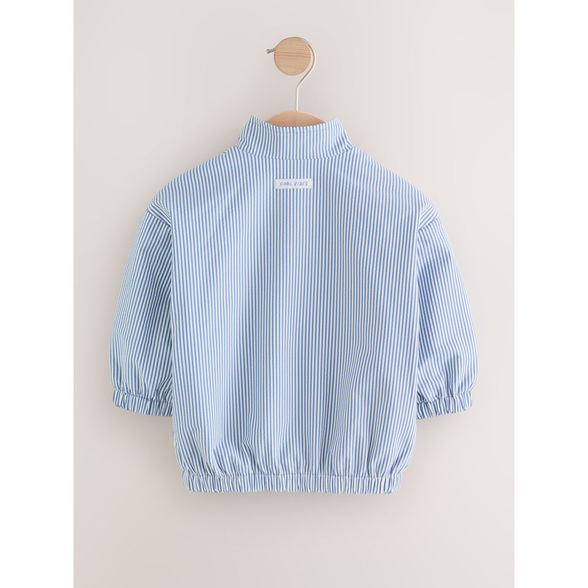 Blouson aviateur rayures bleu clair, NEXT