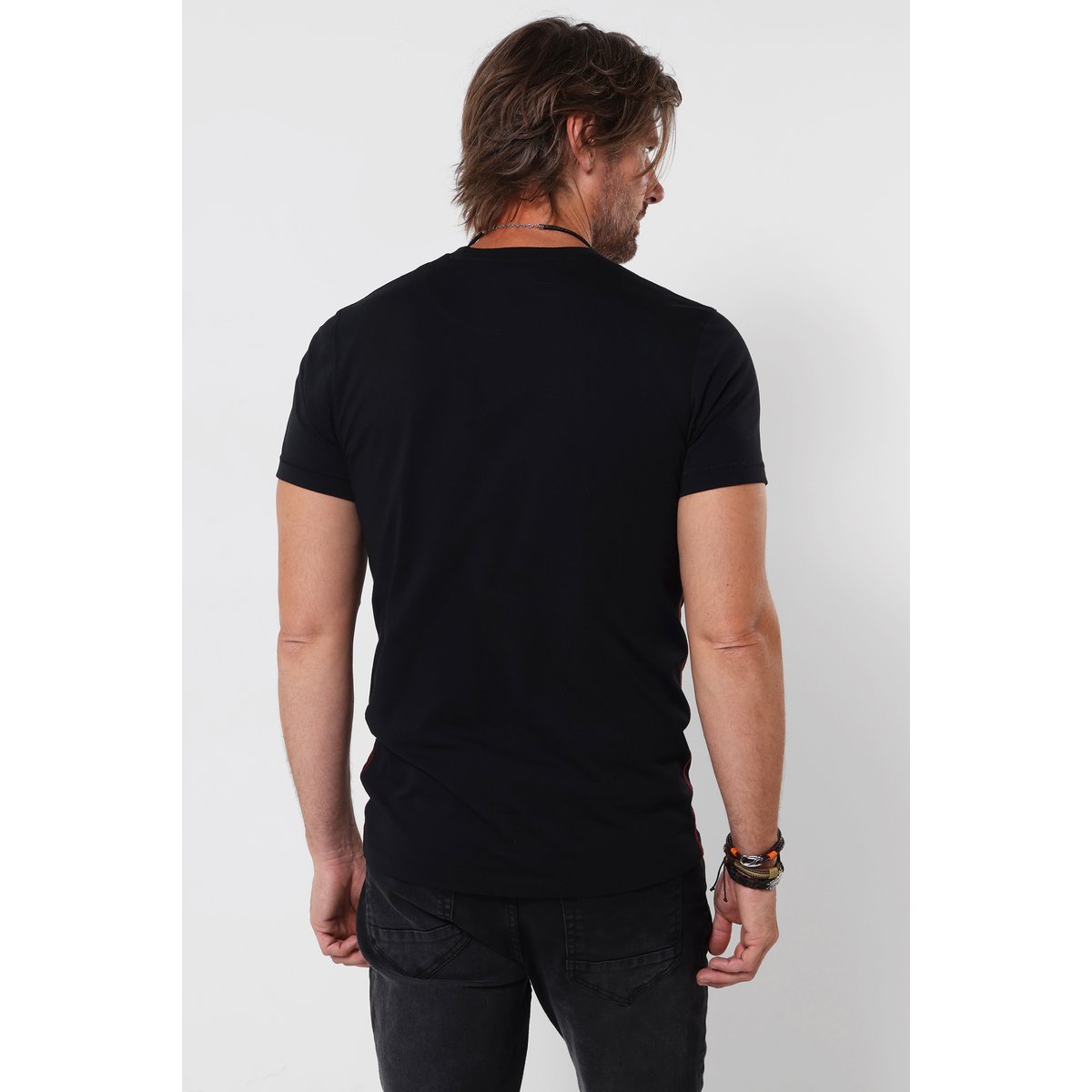 T-Shirt Guitare Néon noir, JOE BROWNS
