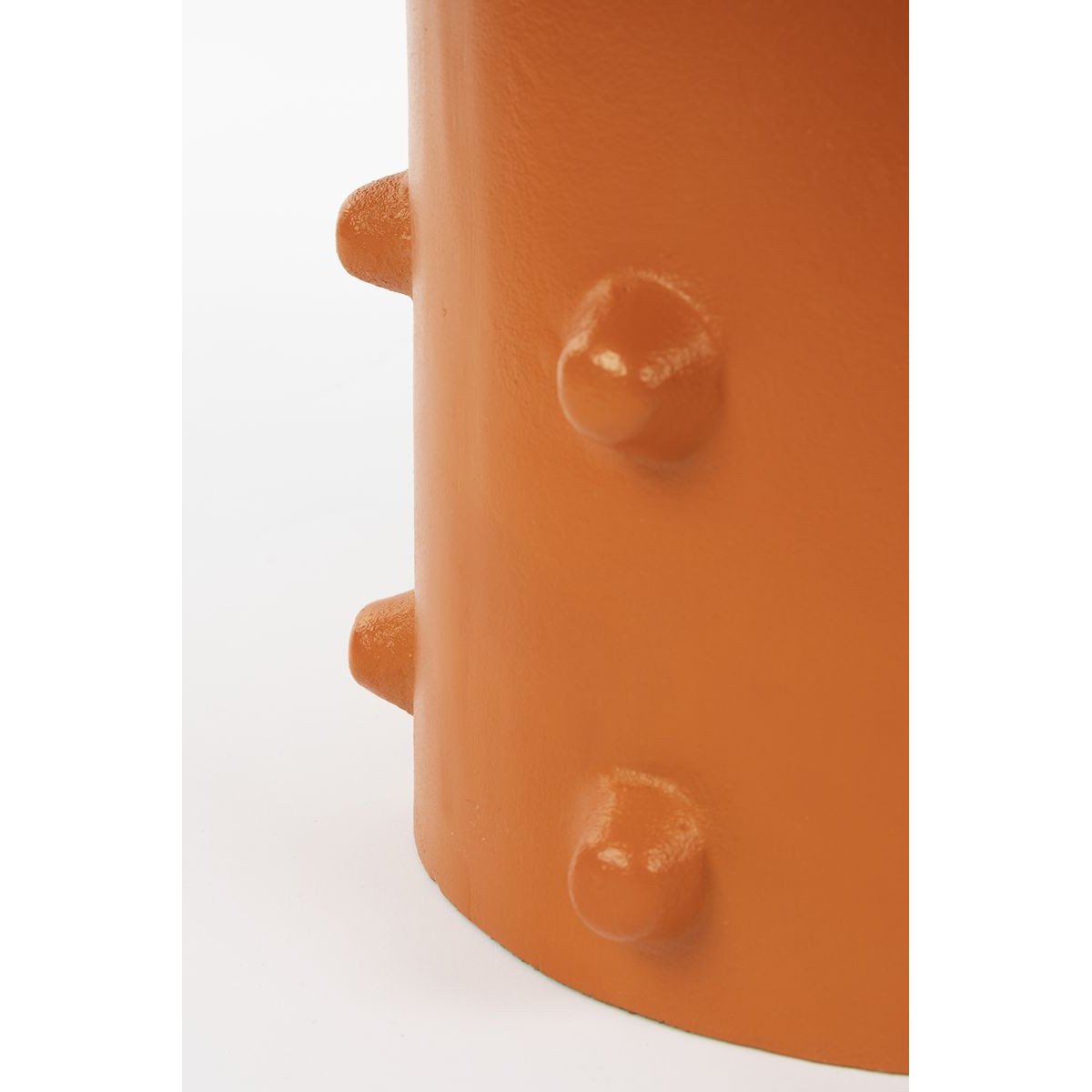 Table de salon originale en aluminium - PINCH ME orange, ZUIVER