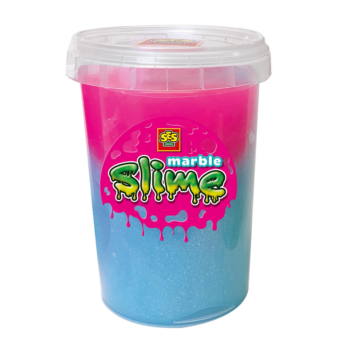 Brinquedo "Slime mármore azul e rosa 200g", SES multicolor, SES