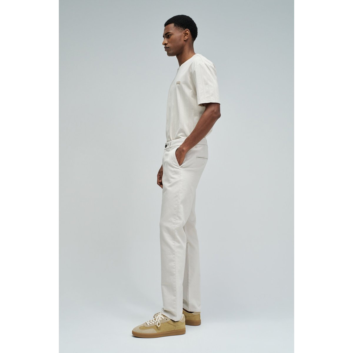 PANTALONS CHINO S-ACTIV SLIM FIT bleu foncé, SALSA JEANS