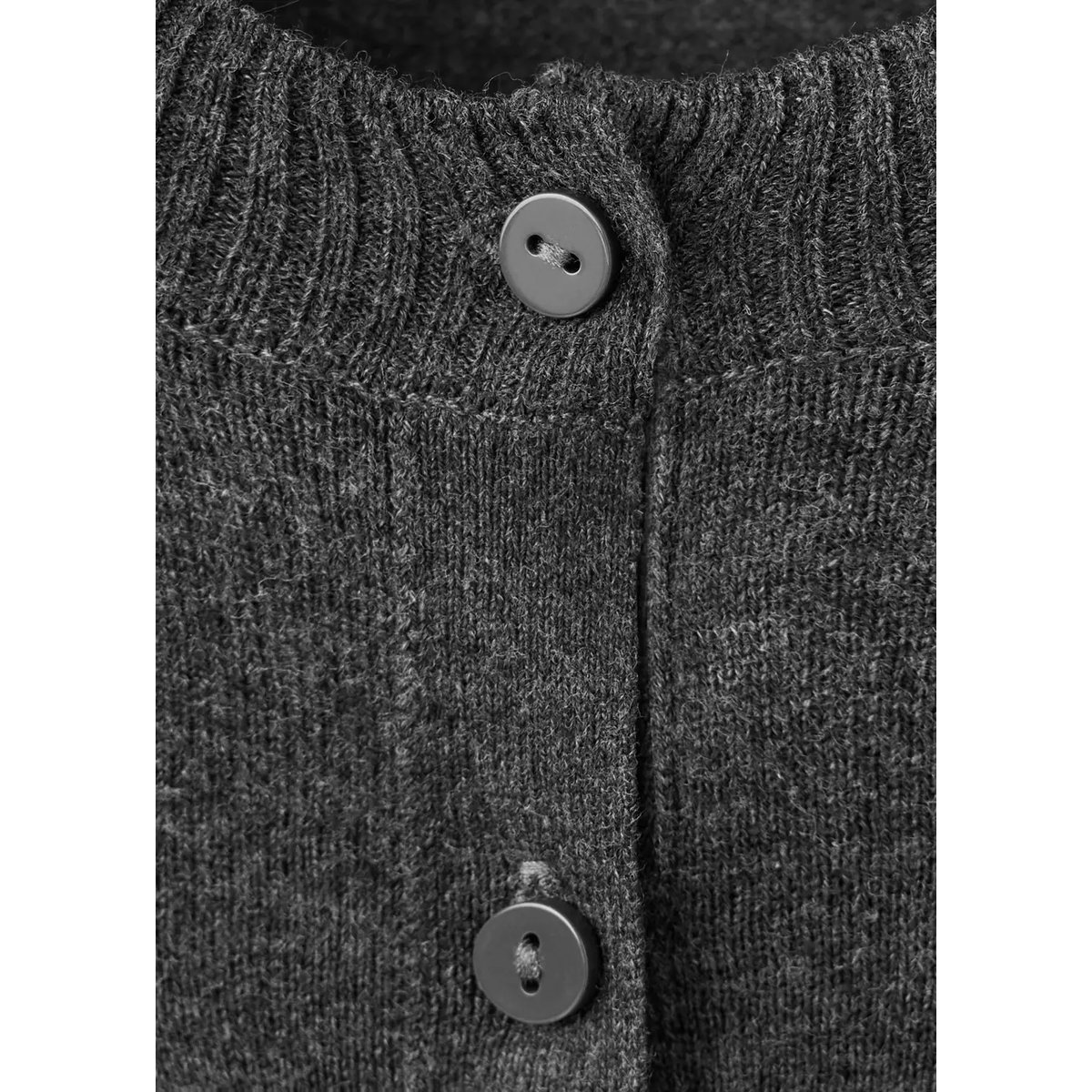 Cardigan en maille détail à sequins gris anthracite, MANGO