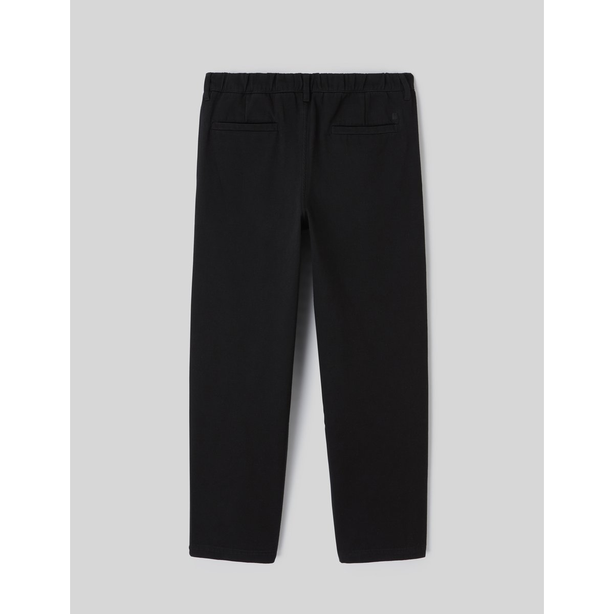 Pantalon droit à pinces noir, BZB