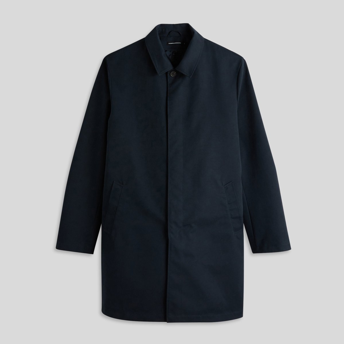 Trench contenant du coton marine, MONOPRIX