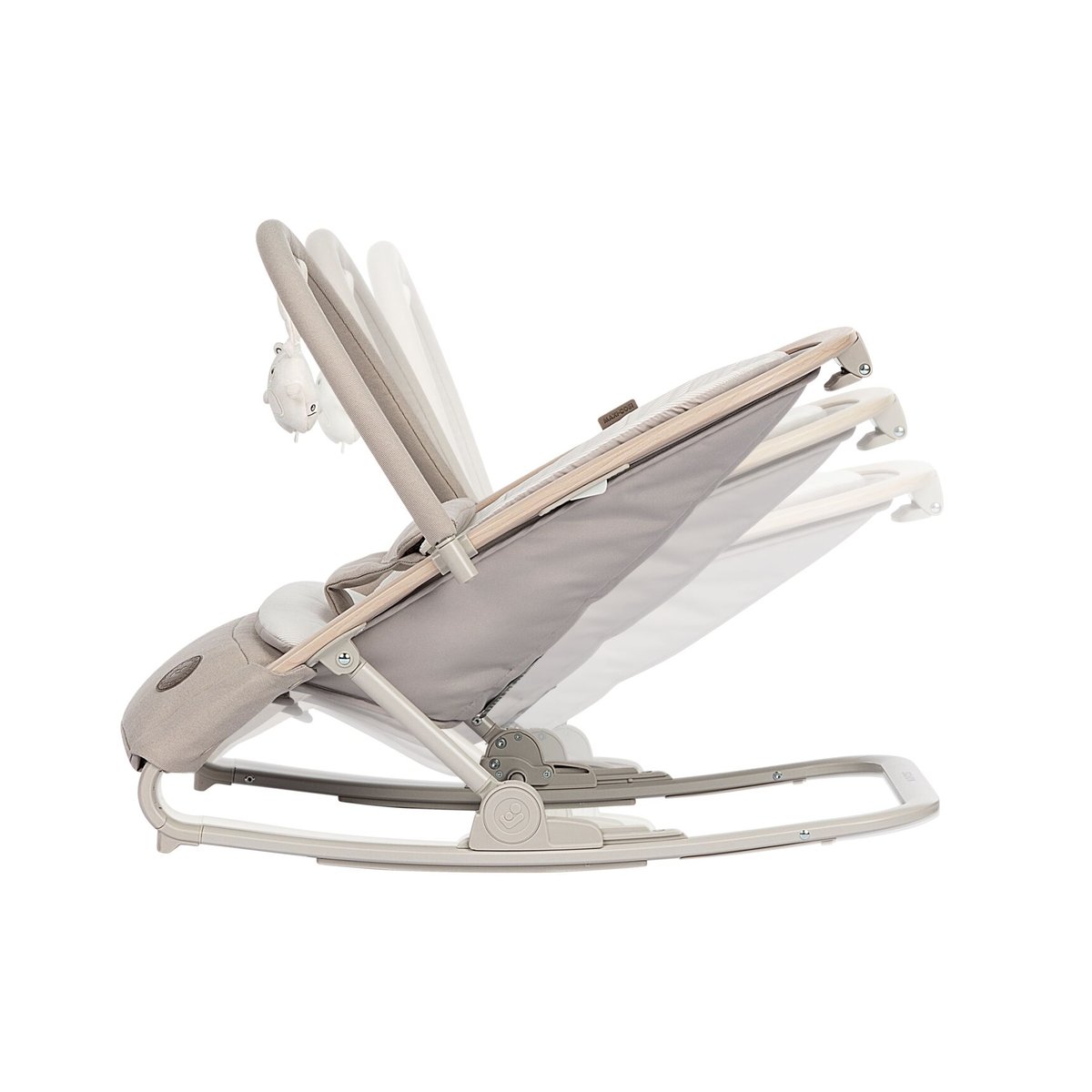 Transat bébé KORI ECO, avec fonction balancelle classic beige, MAXI COSI