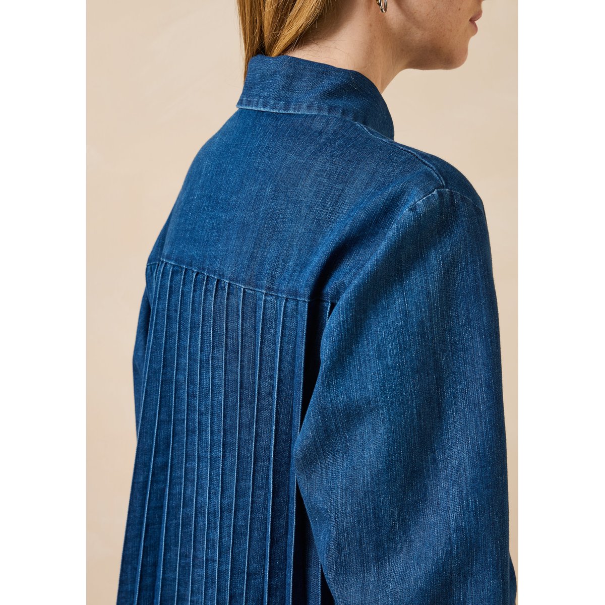 Chemise ample plissé au dos medium, LA FEE MARABOUTEE