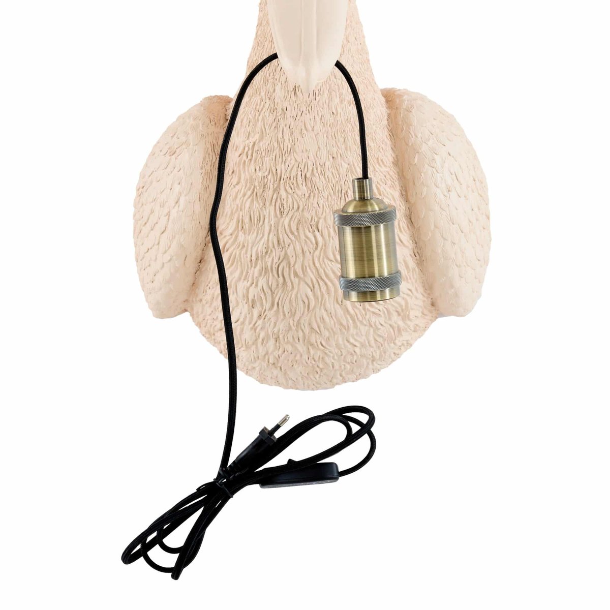 Lampe Murale Plastique PELIKAAN rose clair, LIGHT & LIVING