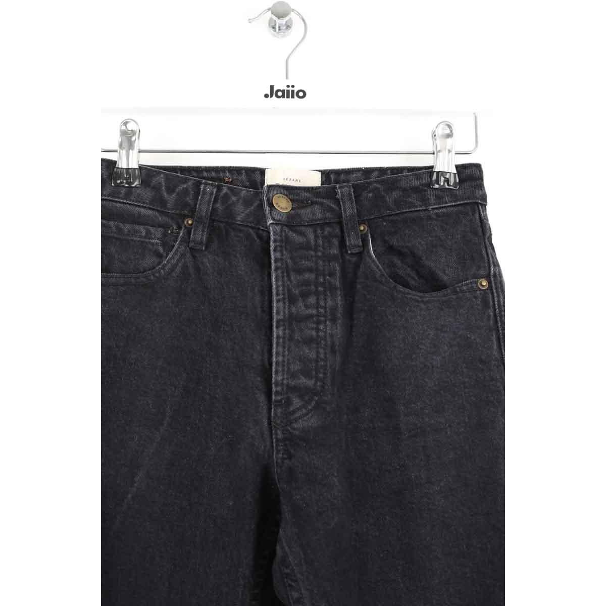 Jean slim - Très Bon État noir, SEZANE