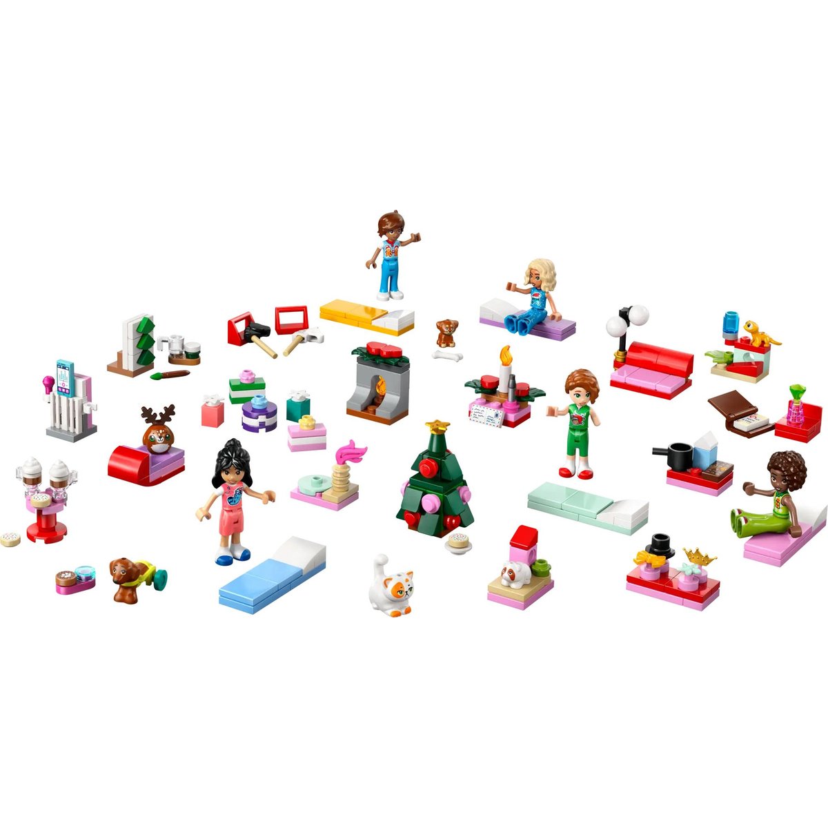 LEGO Friends - Calendrier de l'Avent LEGO Friends 2025 - 42668 multicolore, LEGO