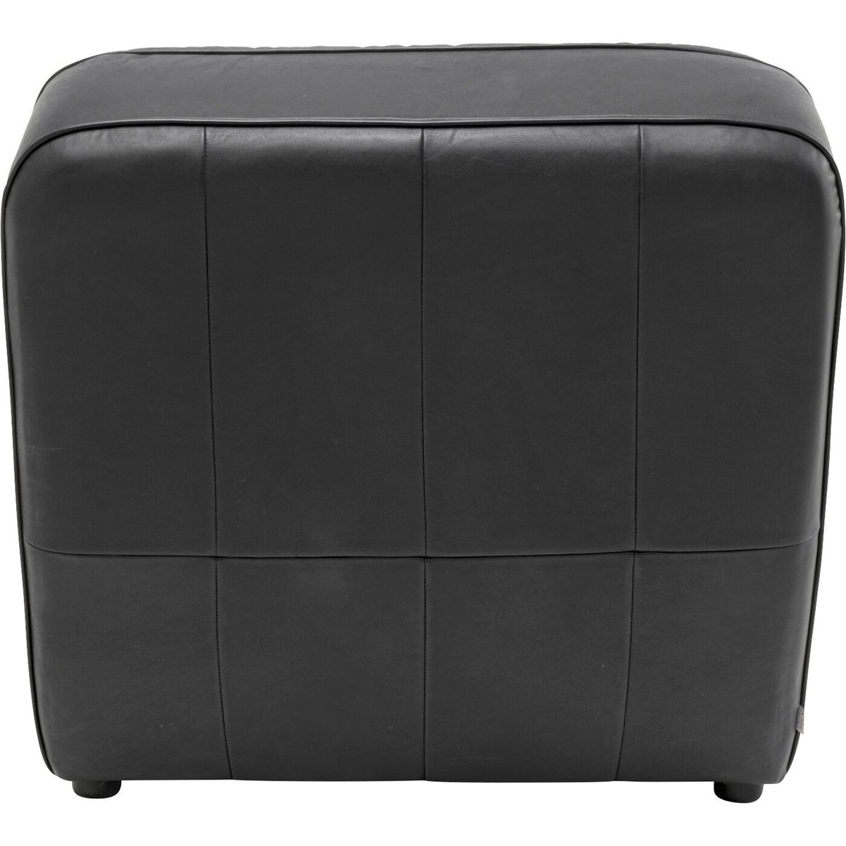 Assise en cuir, MODI noir, KARE DESIGN