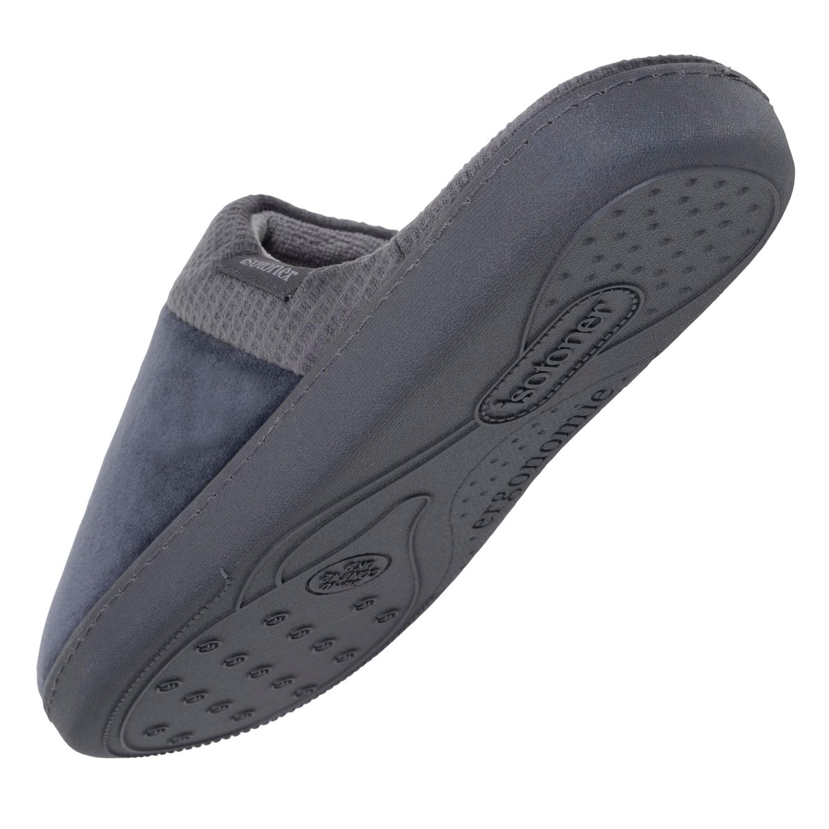 Chaussons Mules gris, ISOTONER