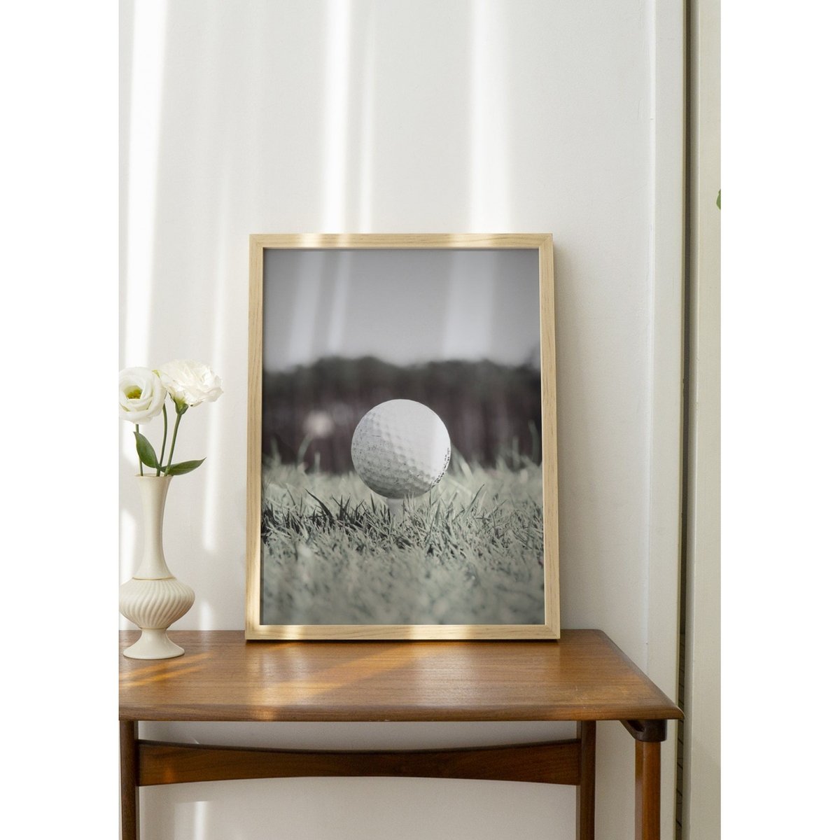 Affiche Golf 2 blanc, L'AFFICHERIE